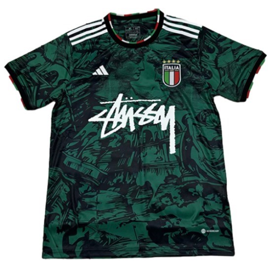 Maillot De Foot Thailande Spécial Maillot Italie 2024 Vert Blanc