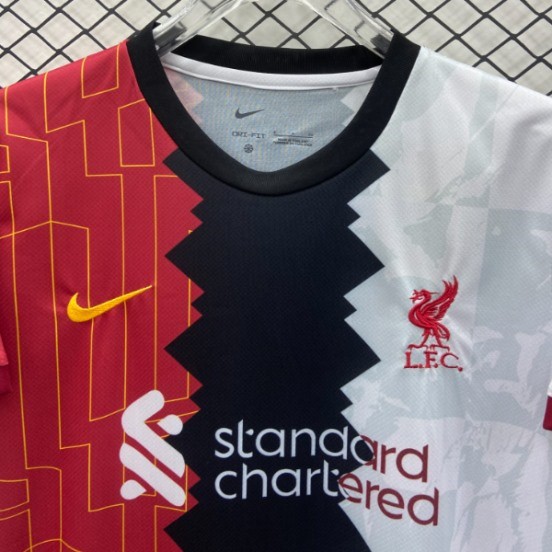 Maillot De Foot Thailande Spécial Maillot Liverpool 24/25 Rojo Noir