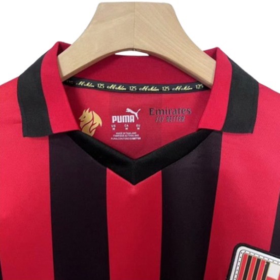 Maillot De Foot Thailande Spécial Maillot Manches Longues AC Milan 24/25 Rojo