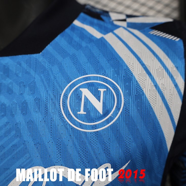 Maillot De Foot Thailande Spécial Maillot Napoli Joueurs 24/25 Bleu Blanc
