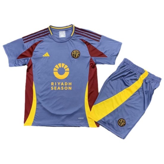 Maillot De Foot Third Conjunto De Enfant As Roma 24/25 Bleu