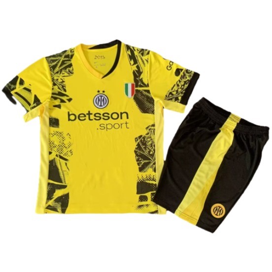 Maillot De Foot Third Conjunto De Enfant Inter Milan 24/25 Jaune