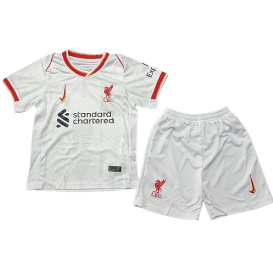 Maillot De Foot Third Conjunto De Enfant Liverpool 24/25 Blanc
