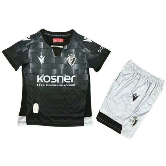 Maillot De Foot Third Conjunto De Enfant Osasuna 24/25 Noir