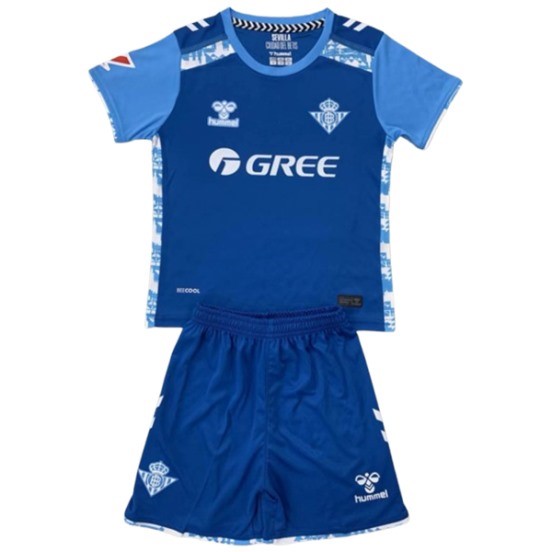Maillot De Foot Third Conjunto De Enfant Real Betis 24/25 Bleu