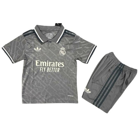 Maillot De Foot Third Conjunto De Enfant Real Madrid 24/25 Noir