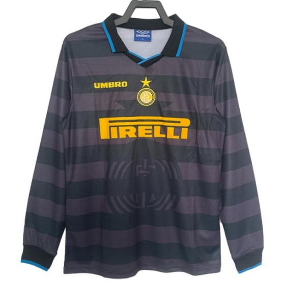 Maillot De Foot Third Maillot Manches Longues Inter Milan Retro 1997 1998