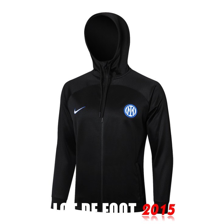 Maillot De Foot Veste Con Capucha Inter Milan 24/25 Noir