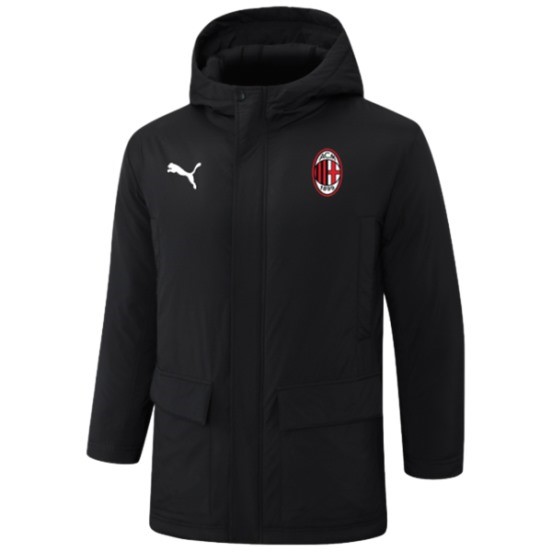 Maillot De Foot Veste De Algodon AC Milan 24/25 I Noir