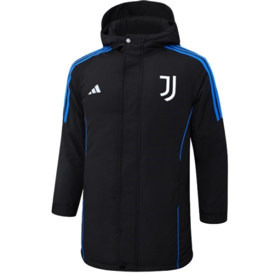 Maillot De Foot Veste De Algodon Juventus 24/25 Noir