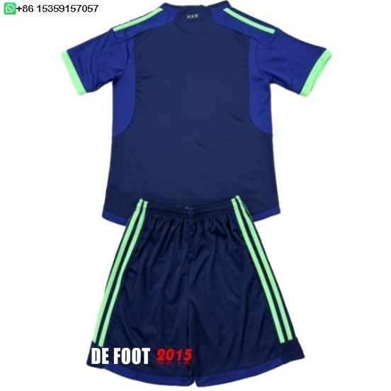 Maillot De Foot Concept Conjunto De Enfant Ajax 24/25 Bleu