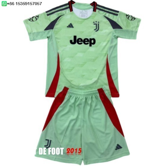 Maillot De Foot Concept Conjunto De Enfant Juventus 25/26 Vert