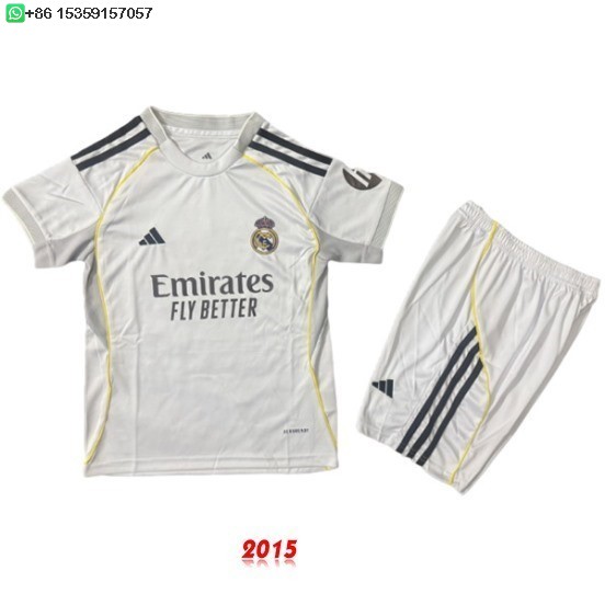 Maillot De Foot Domicile Concept Conjunto De Enfant Real Madrid 25/26