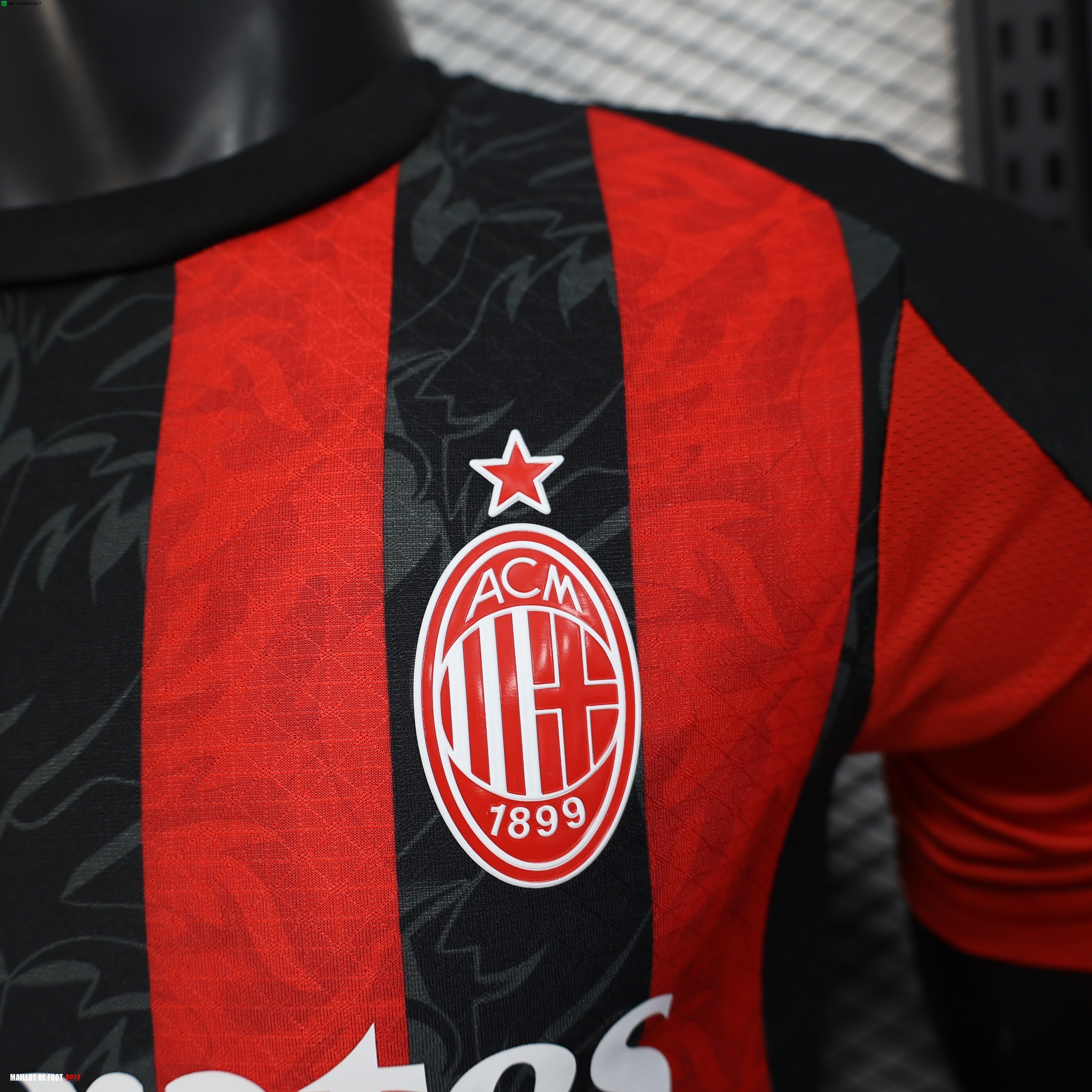 Maillot De Foot Domicile Concept Joueurs Maillot AC Milan 25/26