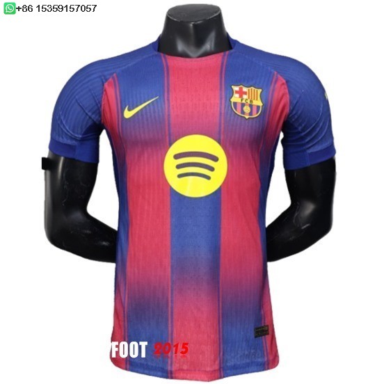 Maillot De Foot Domicile Concept Joueurs Maillot Barcelona 25/26