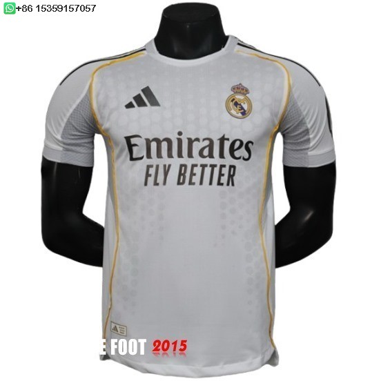 Maillot De Foot Domicile Concept Joueurs Maillot Real Madrid 25/26