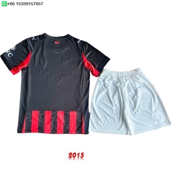 Maillot De Foot Domicile Concept Maillot Ensemble Complet Homme AC Milan 25/26