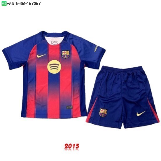 Maillot De Foot Domicile Concept Maillot Ensemble Complet Homme Barcelona 25/26