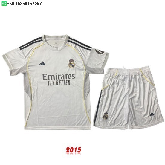 Maillot De Foot Domicile Concept Maillot Ensemble Complet Homme Real Madrid 25/26