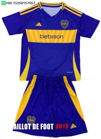 Maillot De Foot Domicile Conjunto De Enfant Boca Juniors 24/25