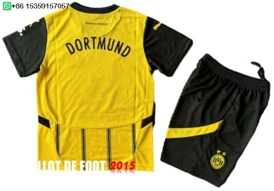 Maillot De Foot Domicile Conjunto De Enfant Borussia Dortmund 24/25