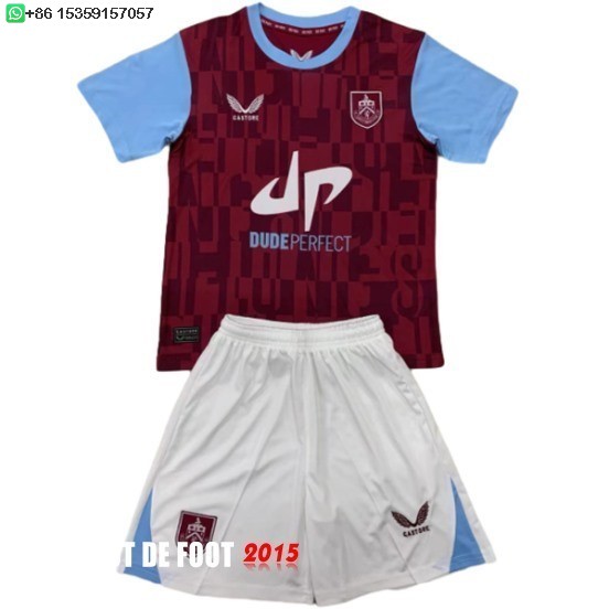 Maillot De Foot Domicile Conjunto De Enfant Burnley 24/25