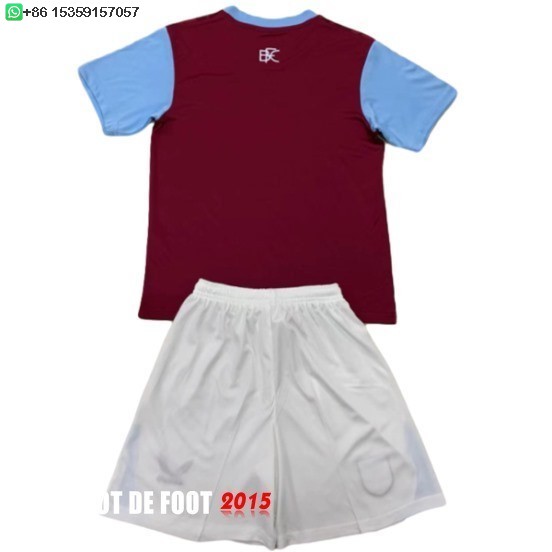 Maillot De Foot Domicile Conjunto De Enfant Burnley 24/25