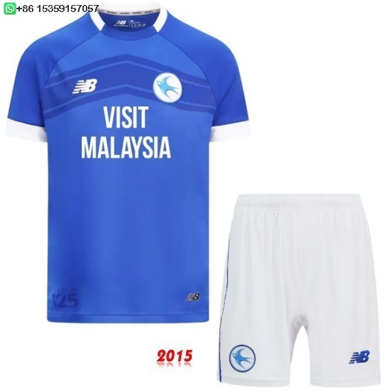 Maillot De Foot Domicile Conjunto De Enfant Cardiff City 24/25