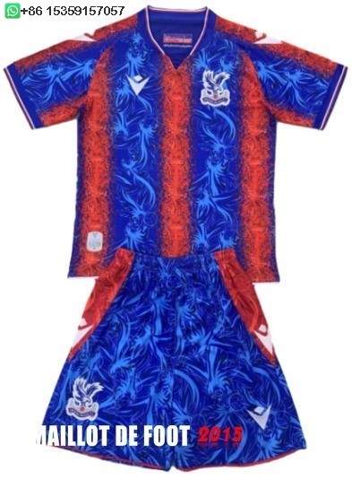 Maillot De Foot Domicile Conjunto De Enfant Crystal Palace 24/25 I