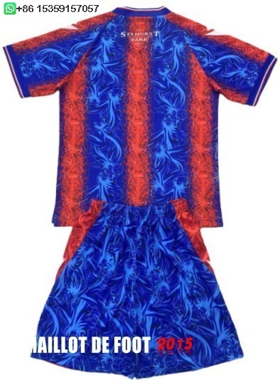 Maillot De Foot Domicile Conjunto De Enfant Crystal Palace 24/25 I
