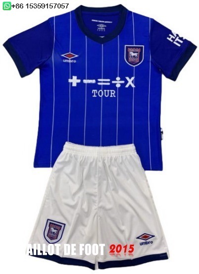 Maillot De Foot Domicile Conjunto De Enfant Ipswich Town 24/25