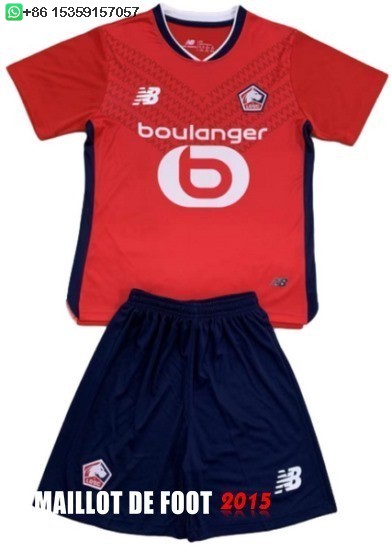 Maillot De Foot Domicile Conjunto De Enfant Lille 24/25