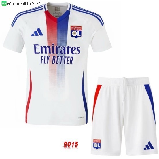 Maillot De Foot Domicile Conjunto De Enfant Lyonnais 24/25