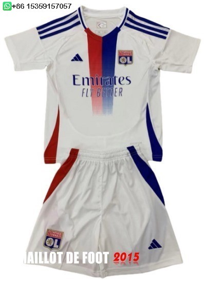 Maillot De Foot Domicile Conjunto De Enfant Lyonnais 24/25