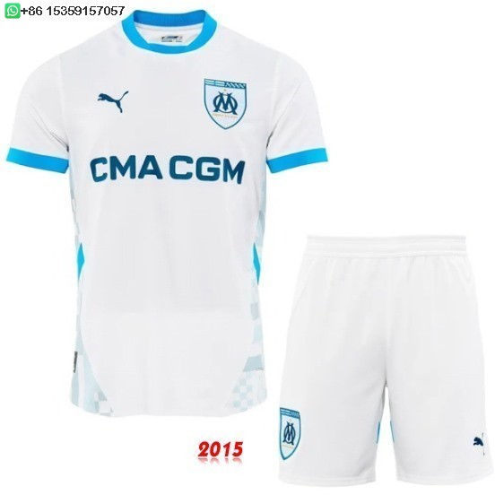 Maillot De Foot Domicile Conjunto De Enfant Marseille 24/25