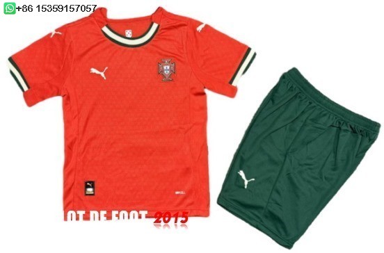 Maillot De Foot Domicile Conjunto De Enfant Portugal 2025