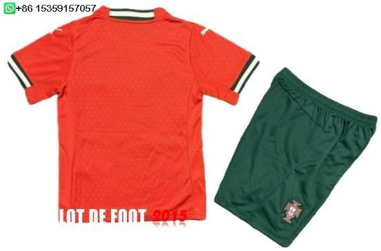 Maillot De Foot Domicile Conjunto De Enfant Portugal 2025
