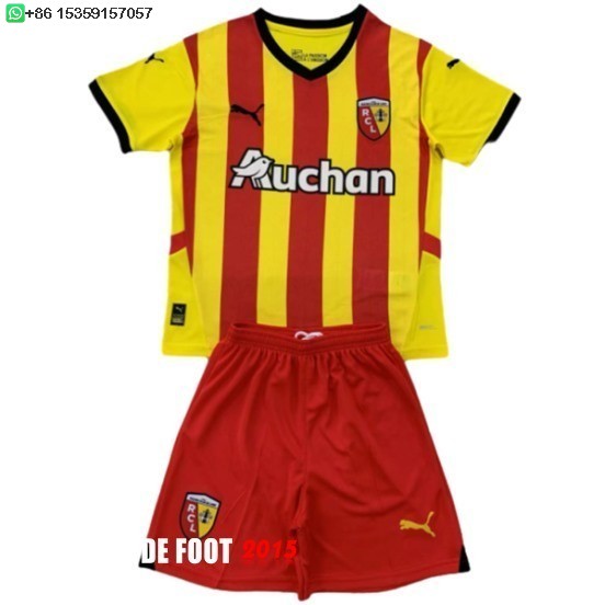 Maillot De Foot Domicile Conjunto De Enfant RC Lens 24/25