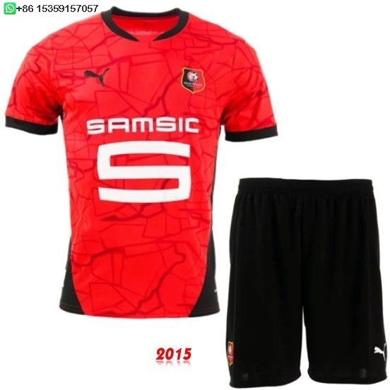 Maillot De Foot Domicile Conjunto De Enfant Rennais 24/25