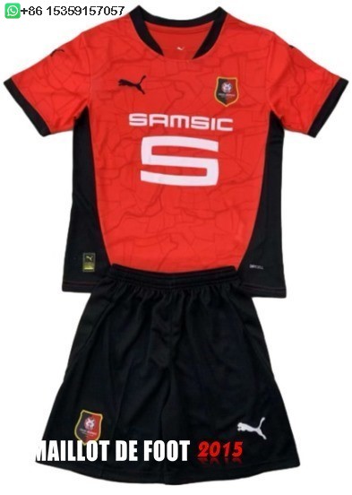 Maillot De Foot Domicile Conjunto De Enfant Rennais 24/25