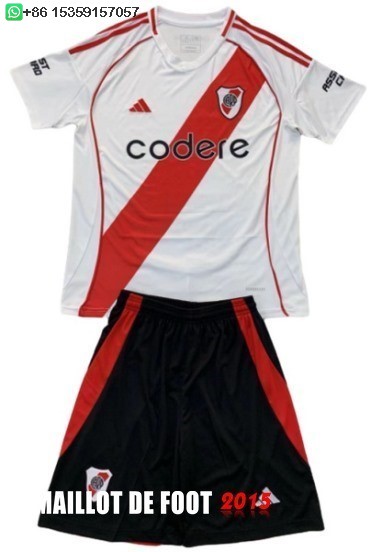 Maillot De Foot Domicile Conjunto De Enfant River Plate 24/25