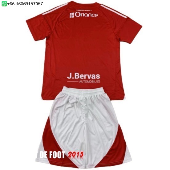 Maillot De Foot Domicile Conjunto De Enfant Stade Brestois 24/25
