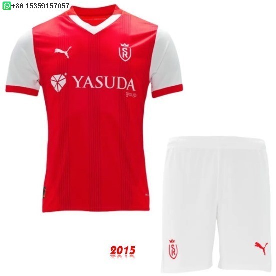 Maillot De Foot Domicile Conjunto De Enfant Stade de Reims 24/25