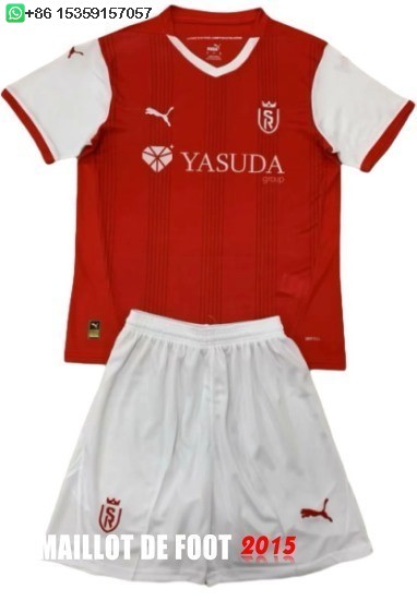 Maillot De Foot Domicile Conjunto De Enfant Stade de Reims 24/25