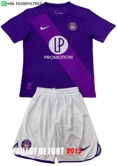 Maillot De Foot Domicile Conjunto De Enfant Toulouse 24/25