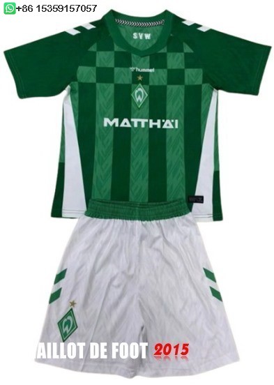 Maillot De Foot Domicile Conjunto De Enfant Werder Bremen 24/25