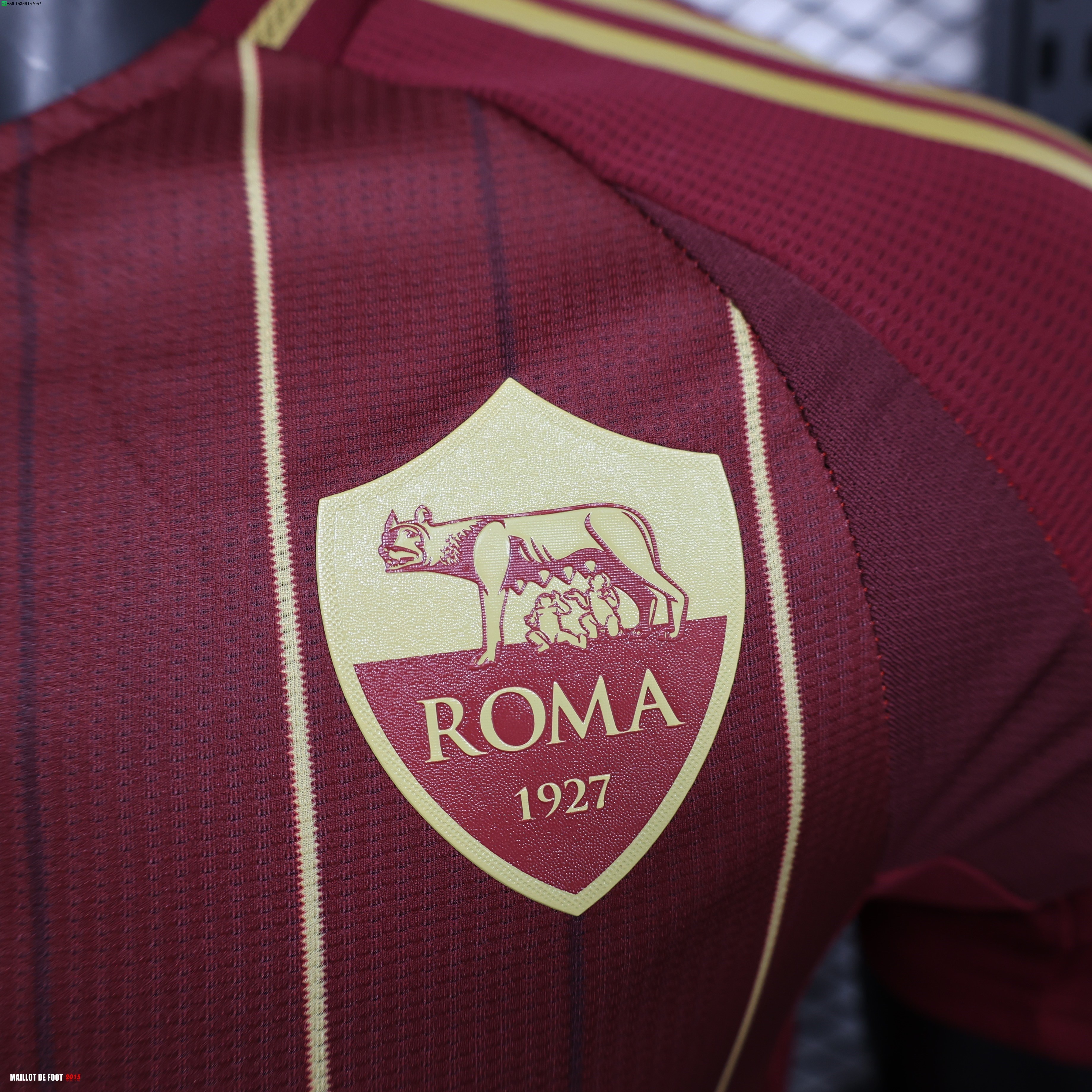 Maillot De Foot Domicile Joueurs Maillot As Roma 24/25