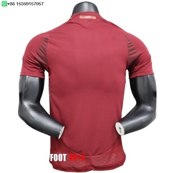 Maillot De Foot Domicile Joueurs Maillot As Roma 24/25