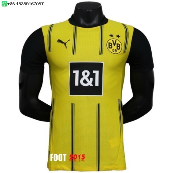 Maillot De Foot Domicile Joueurs Maillot Borussia Dortmund 24/25