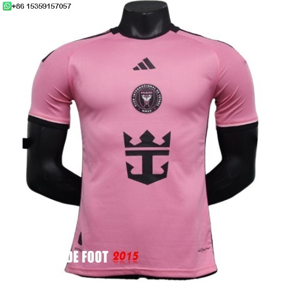 Maillot De Foot Domicile Joueurs Maillot Inter Miami 24/25